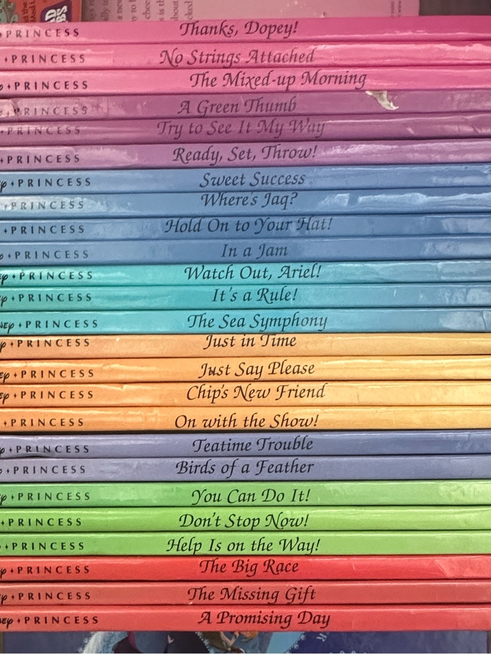 Disney Princess Character Values Collection Published by Scholastic